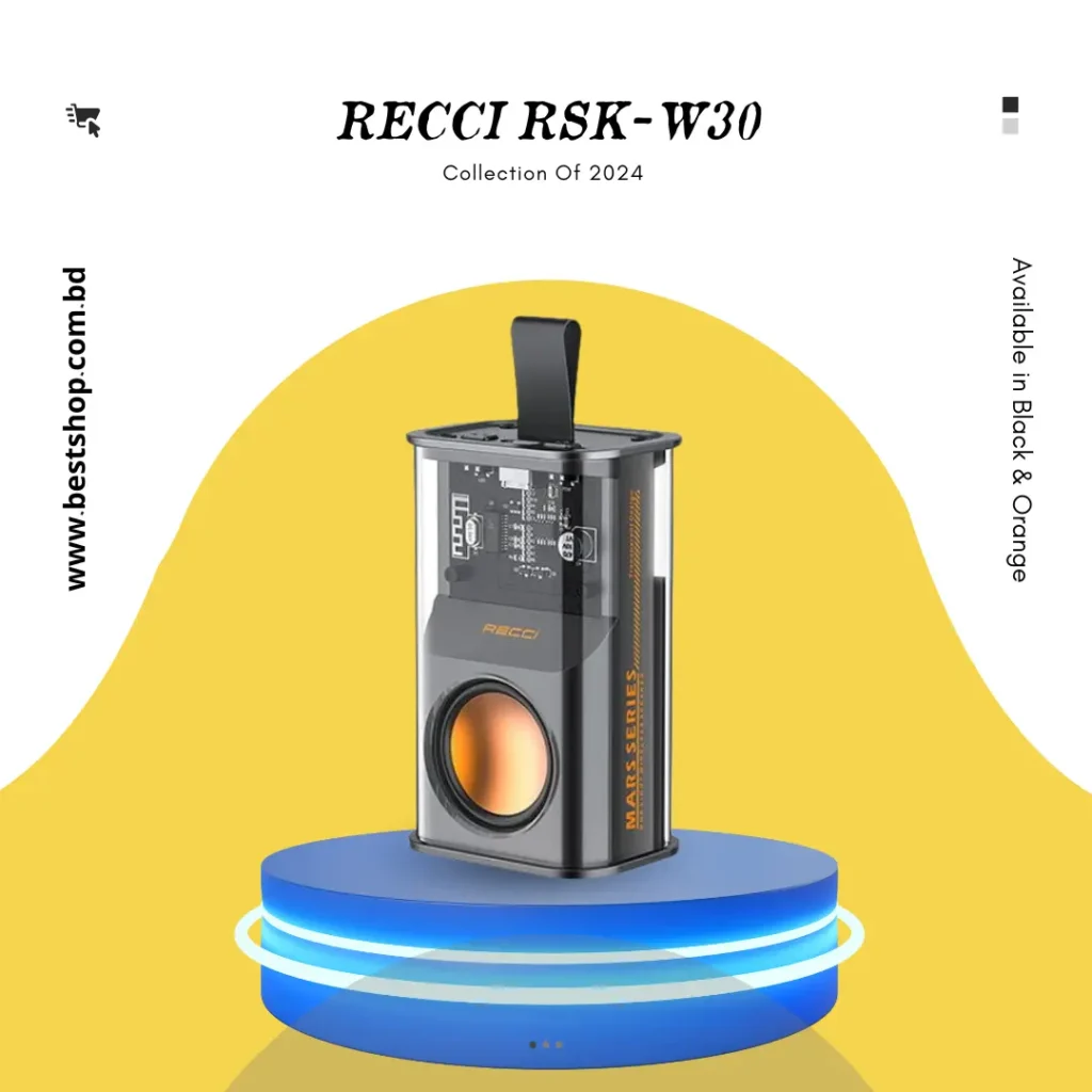 RECCI RSK-W30 Transparent Wireless Speaker