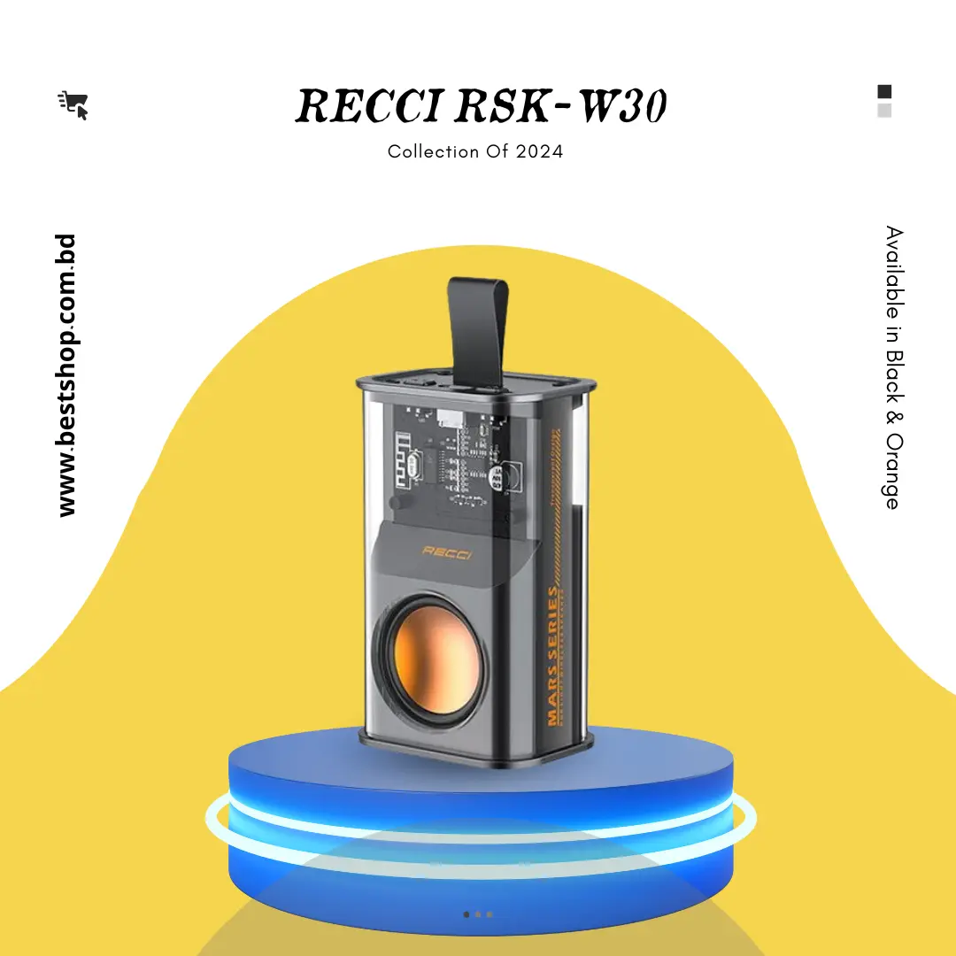 RECCI RSK W30 Transparent Wireless Speaker